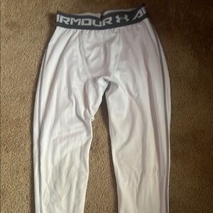 Under Armour White Compression heat gear